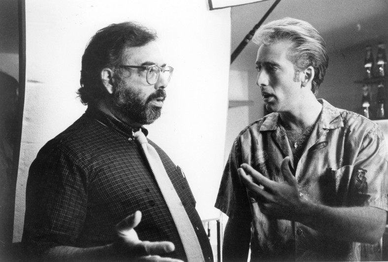 Francis Ford Coppola i Nicolas Cage 