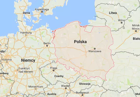 Co się stało z mapą Polski? W sieci brakuje jej fragmentu i wszyscy próbują ogarnąć DLACZEGO