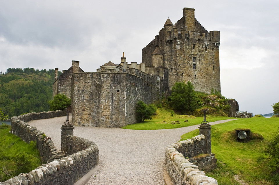 Zamek Eilean Donan w Szkocji