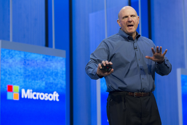 Steve Ballmer, prezes Microsoftu, zapowiedział swoją dymisję