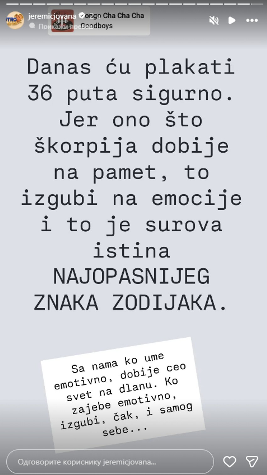 Jovana Jeremić čestitala ćerki rođendan