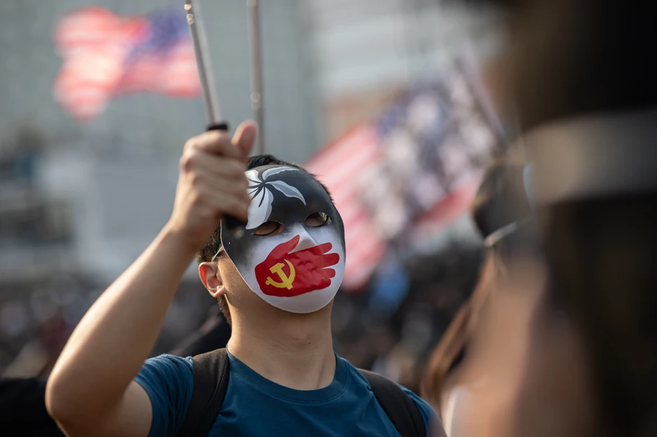 Protest zbog tretmana Ujgura u Hong Kongu 2019.