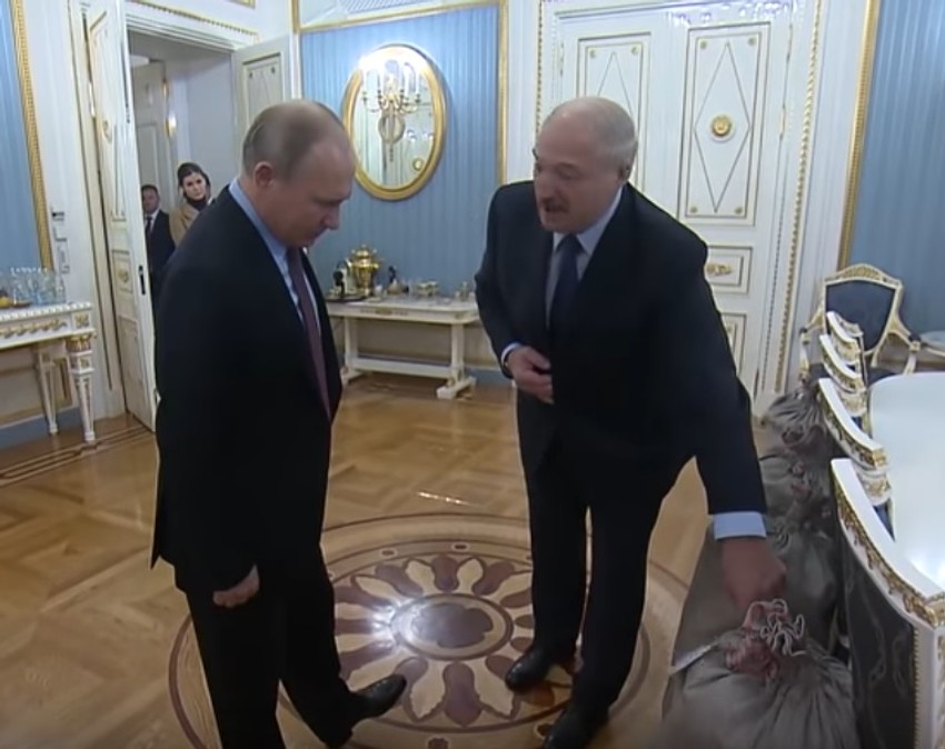 Vladimir Putin i Aleksandar Lukašenko