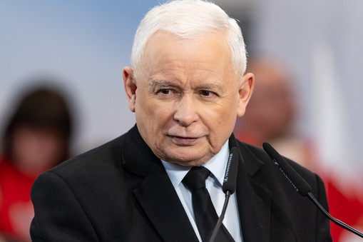 Prezes PiS Jarosław Kaczyński