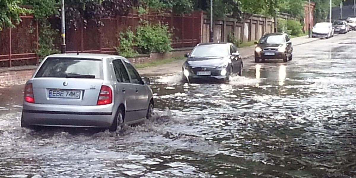 Ostrzeżenie pogodowe dla Łodzi