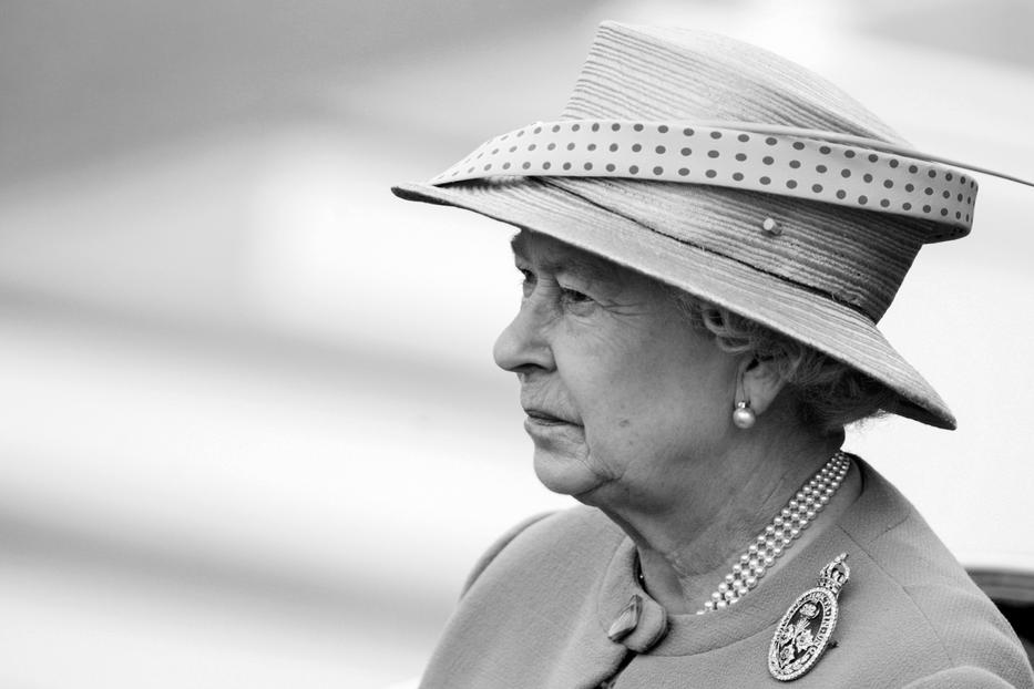 Erzsébet királynő 70 év uralkodás után hunyt el - fotó: Shutterstock