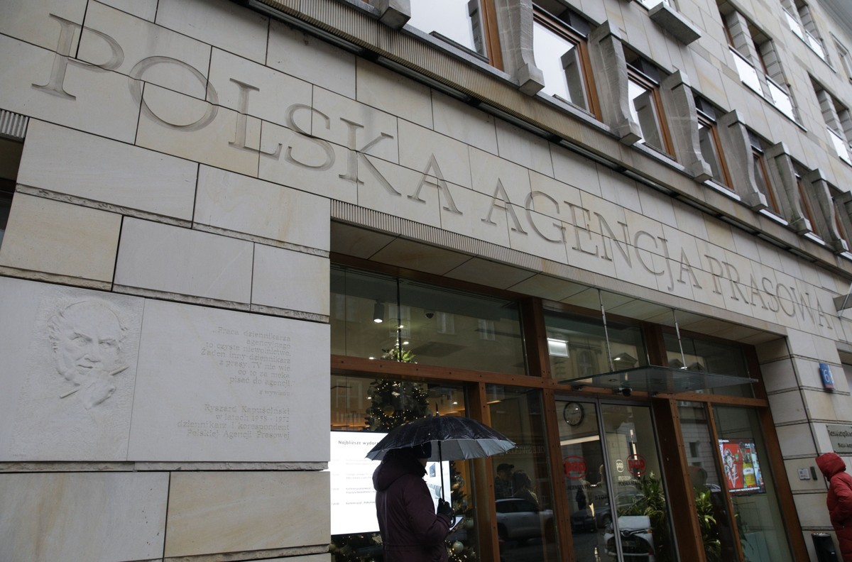Siedziba Polskiej Agencji Prasowej w Warszawie