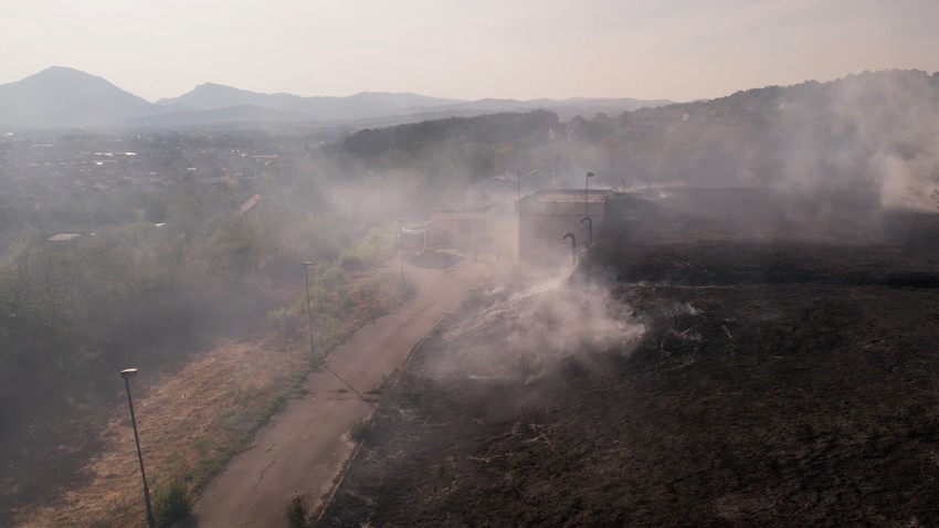Zapalilo se nisko rastinje u Ljubiću
