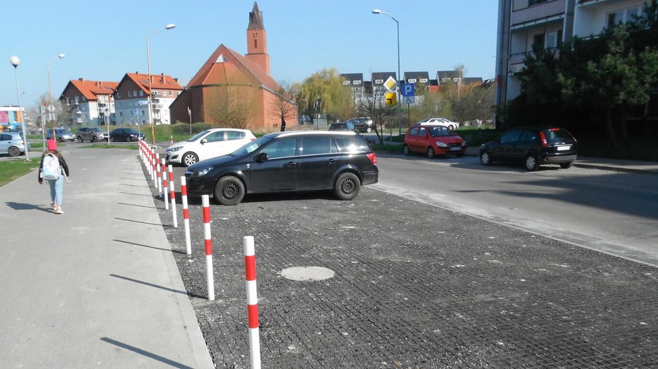 Nowe miejsca parkingowe na stargardzkim osiedlu Pyrzyckie 