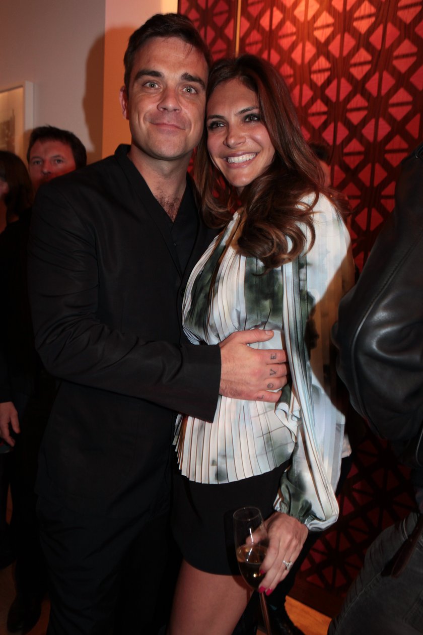 Robbie Williams i Ayda Field