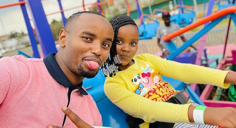 Kabi WaJesus finally Introduces daughter Abby to his Online family [Photos]