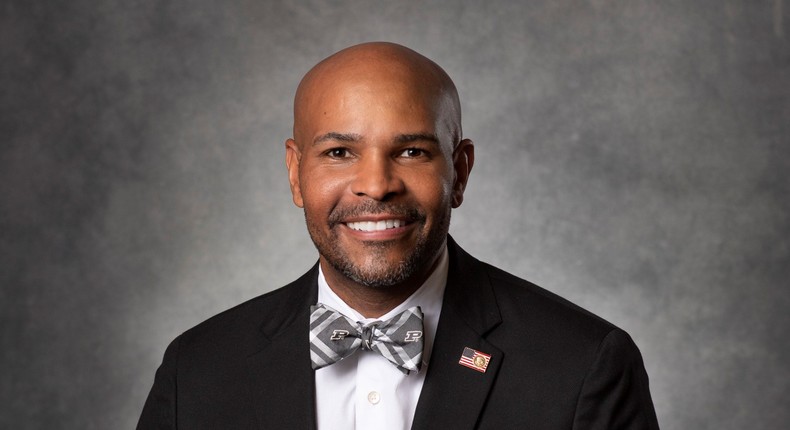 Dr. Jerome Adams, the former US surgeon general in a suit and bowtieJohn Underwood