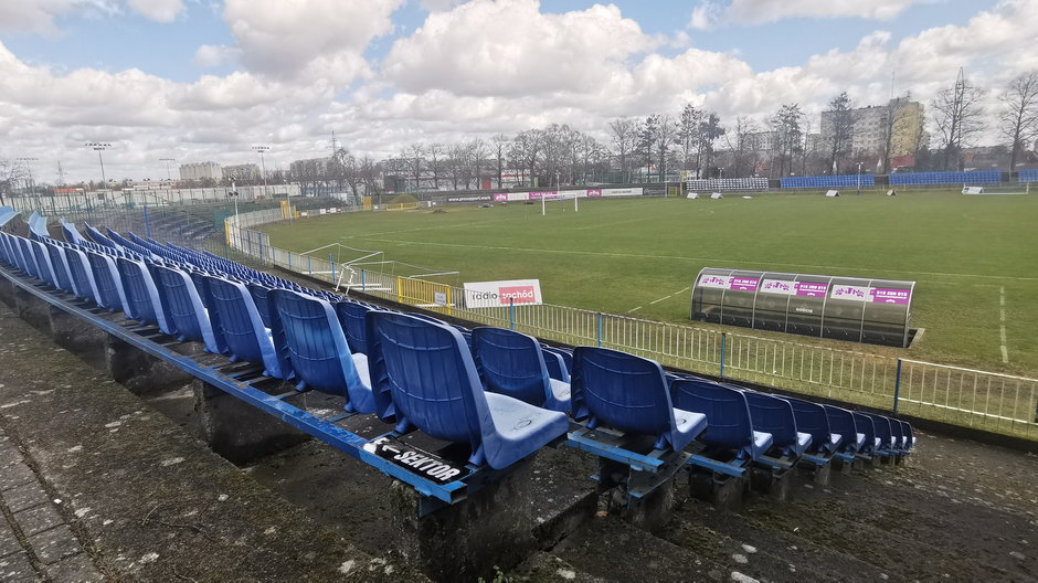 Stadion piłkarski przy ul. Olimpijskiej w Gorzowie