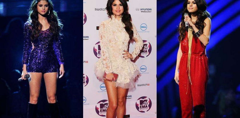 Kreacje Seleny Gomez na MTV EMA