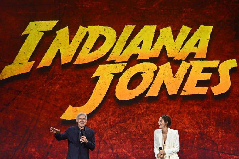 Harrison Ford i Phoebe Waller-Bridge na D23 Expo