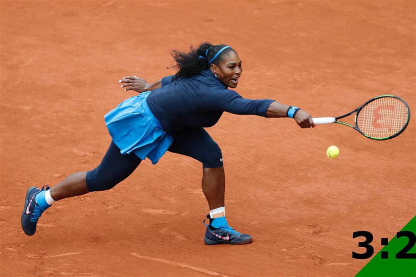 Serena Williams przegrała z Garbine Muguruzą w finale French Open!