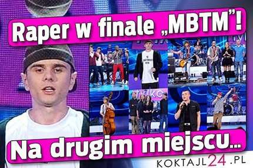 Raper w finale "MBTM"! Na drugim miejscu ...