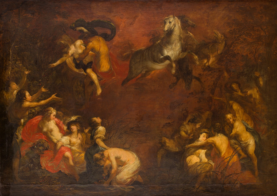 Michael Willmann, "Porwanie Persefony" (ok. 1665) 