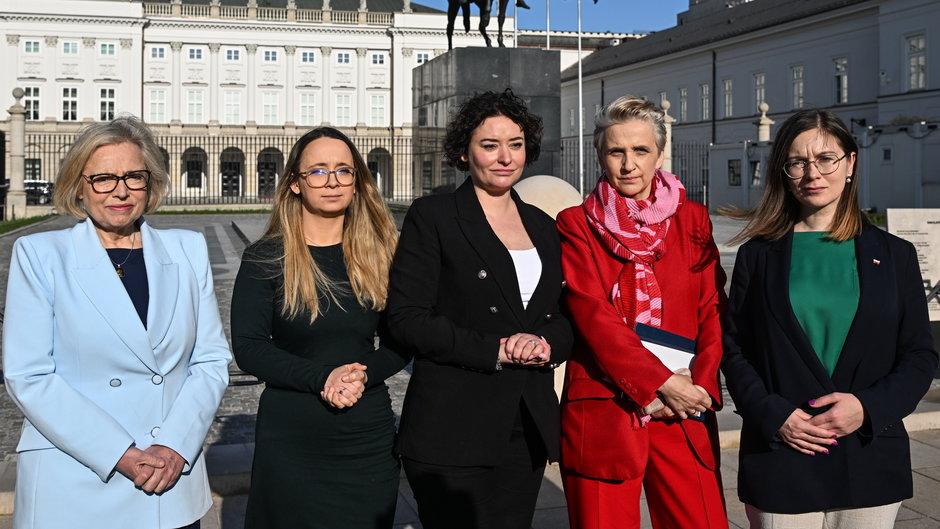 Anna Maria Żukowska, Joanna Scheuring-Wielgus, Marcelina Zawisza, Paulina Matysiak, Wanda Nowicka