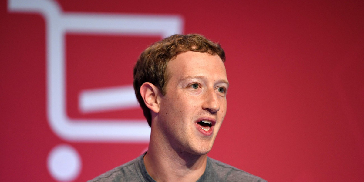 Mark Zuckerberg, prezes Facebooka