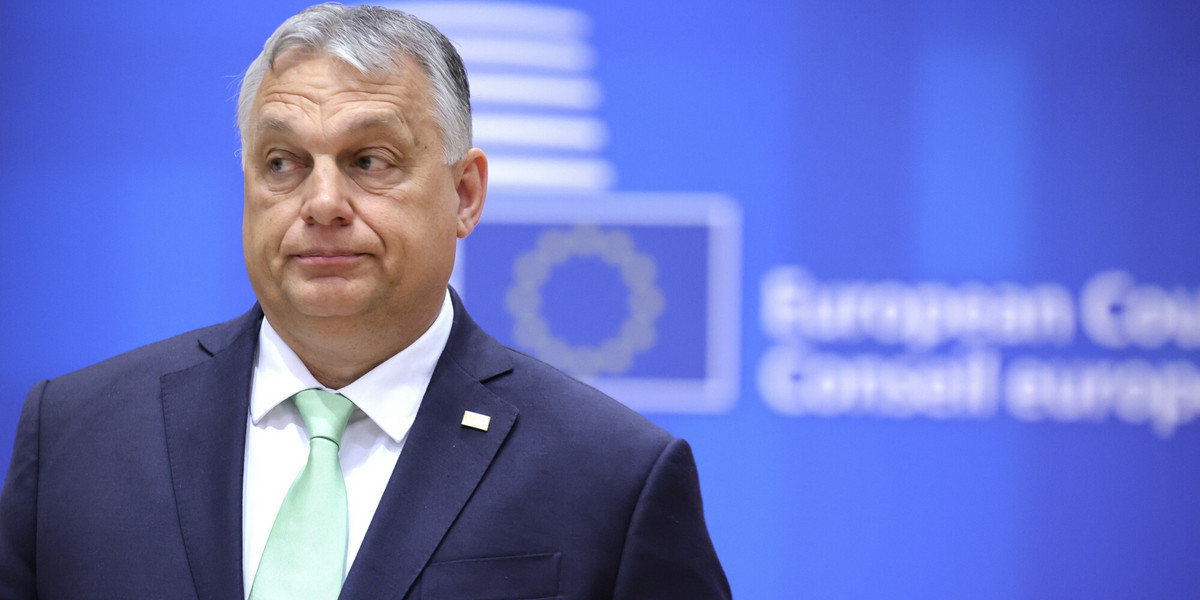 Szef węgierskiego rządu Viktor Orban.