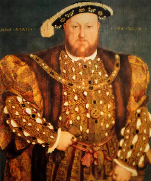 Henryk VIII był przedstawiany na obrazach jako wysoki, silny mężczyzna / Getty Images