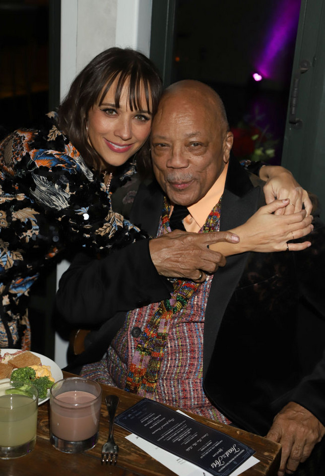 Rashida Jones i Quincy Jones