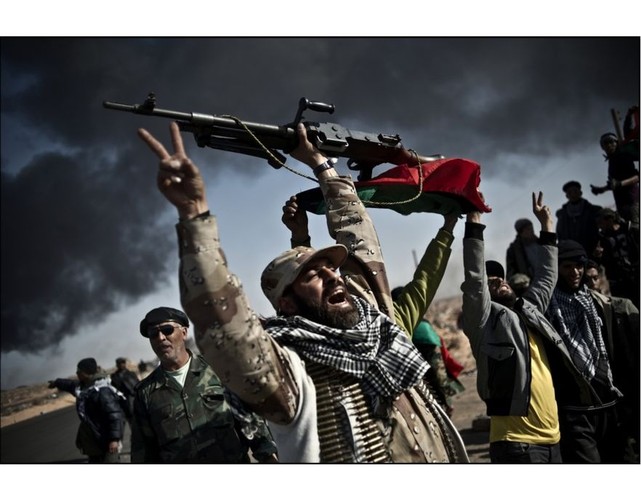 Bitwa o Libię - pierwsze w miejsce w kategorii 'Wiadomości' - reportaż, autor: Remi Ochlik