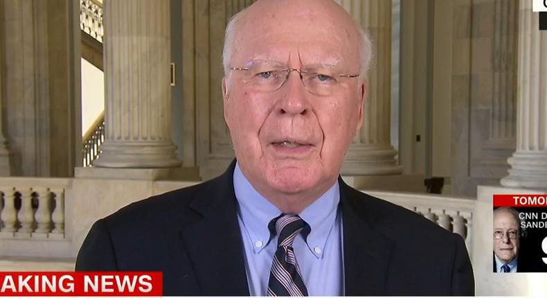 Patrick Leahy speaking to Wolf Blitzer on CNN, Monday May 15th, 2017