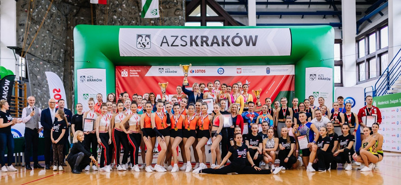 Gdański Uniwersytet Medyczny znów najlepszy na AMP w aerobiku sportowym