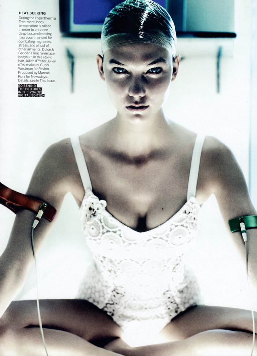 Karlie Kloss w "Vogue US" Lipiec 2013