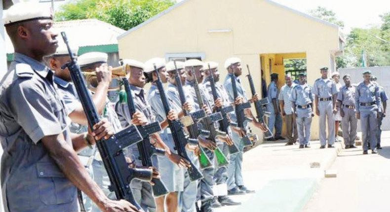 Officers of the Nigeria Customs Service (Photo used for illustrative purposes alone)