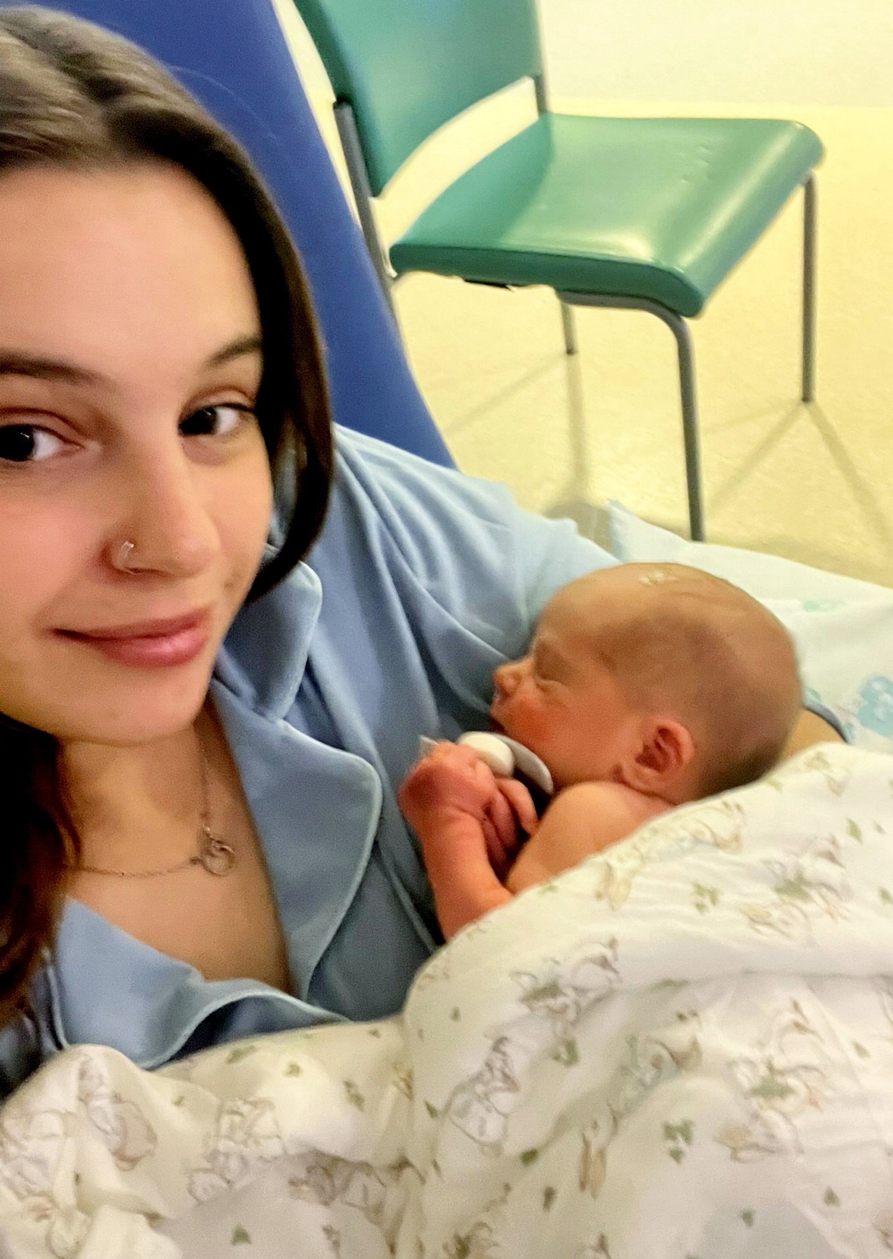 Mladú Megan šokoval nečakaný pôrod.