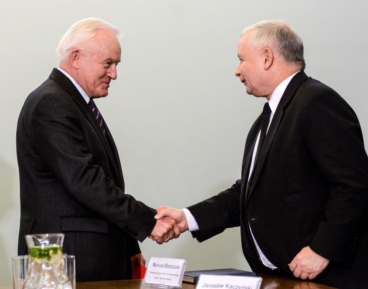 Leszek Miller i Jarosław Kaczyński