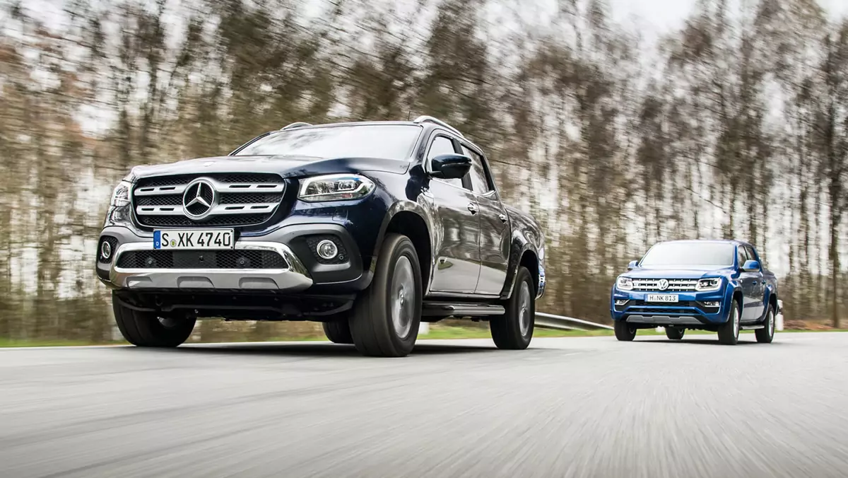 Porównanie: VW Amarok i Mercedes klasy X