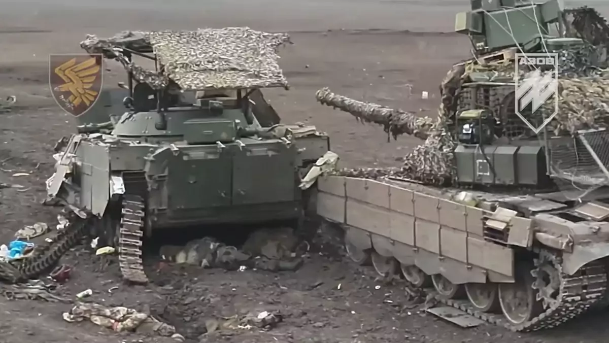 Ukraina pokazała nagranie z odpartego ataku putinowskiego wojska