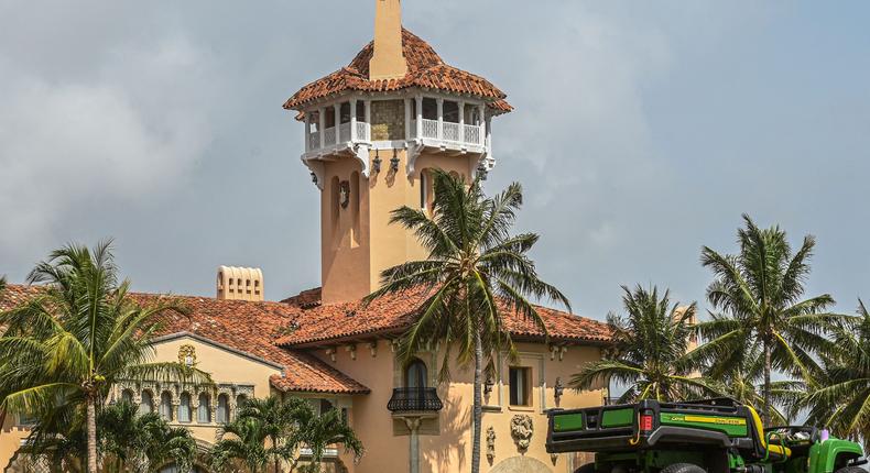 Mar-A-Lago in Palm Beach, Florida.