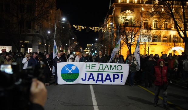 predsedništvo ekolozi protest
