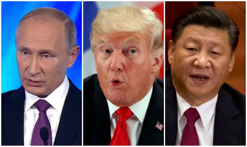 Vladimir Putin, Donald Tramp i Si Đinping