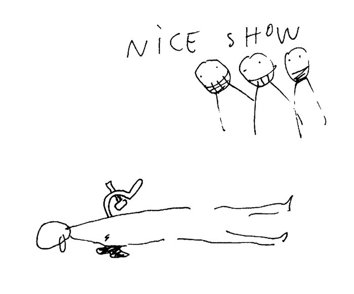 Dan Perjovschi "Nice Show", 1999