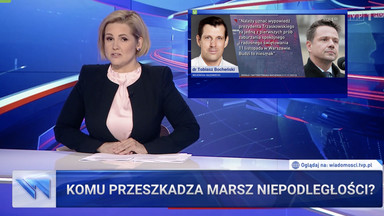 "Wiadomości" TVP o Marszu Niepodległości. Dostało się Rafałowi Trzaskowskiemu