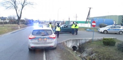 Auto potrąciło czterech młodzieńców