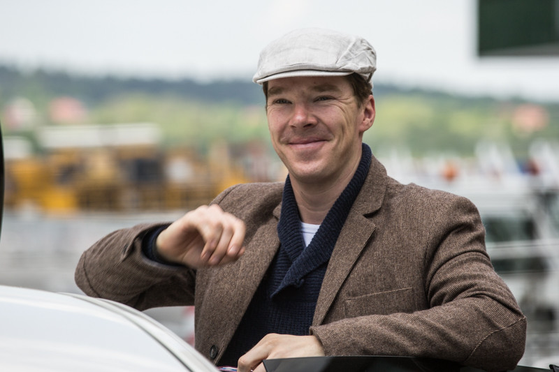 Benedict Cumberbatch w Polsce (fot. Grzegorz Milej)