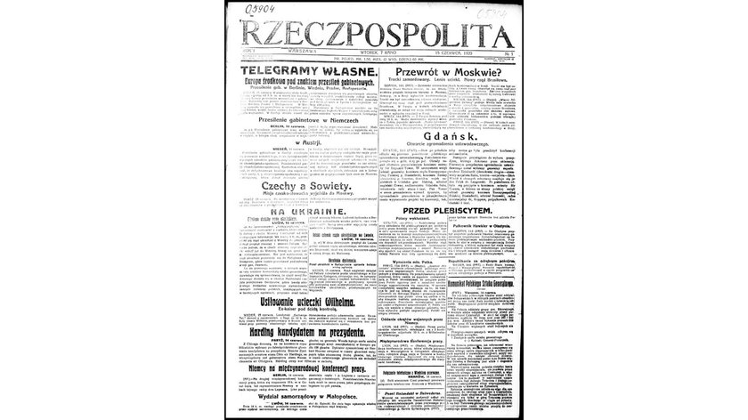 „Rzeczpospolita” ma już sto lat