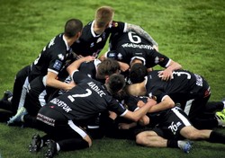 Piłkarze Jagiellonii po strzeleniu gola zapomnieli o przestrzeganiu zasad