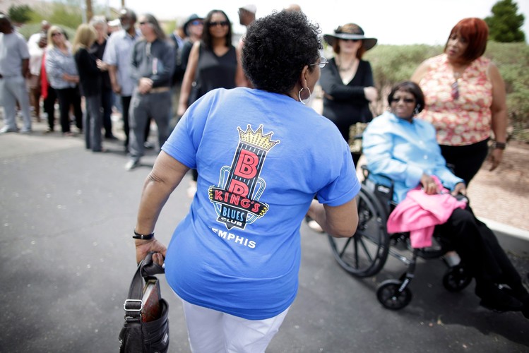 B. B. King żegnany przez fanów w Las Vegas