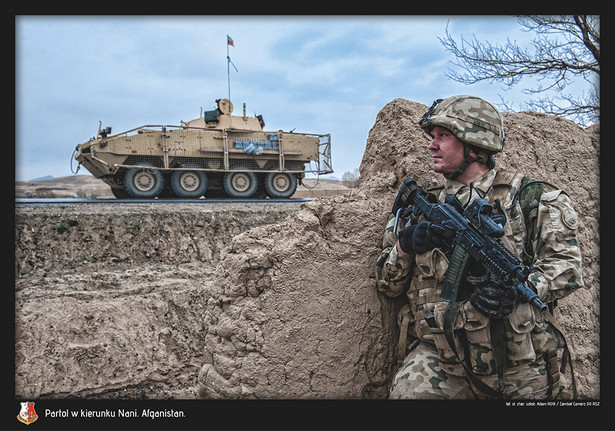 Patrol w kierunku Nani. Polska misja w Afganistanie. Fot. st. chor. szt Adam Roik. Combat Camera DO RSZ