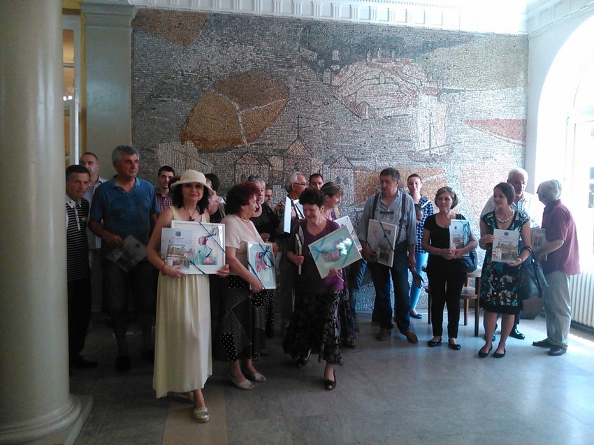 Ceremonija u foajeu opštine Zemun