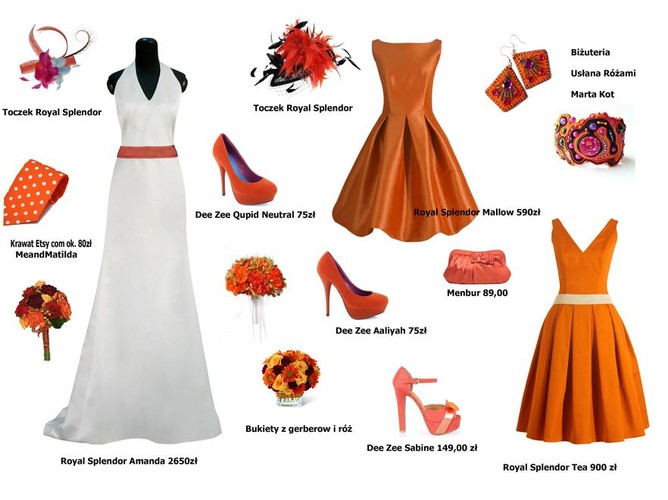 Modne stylizacje ślubne we wszystkich kolorach tęczy