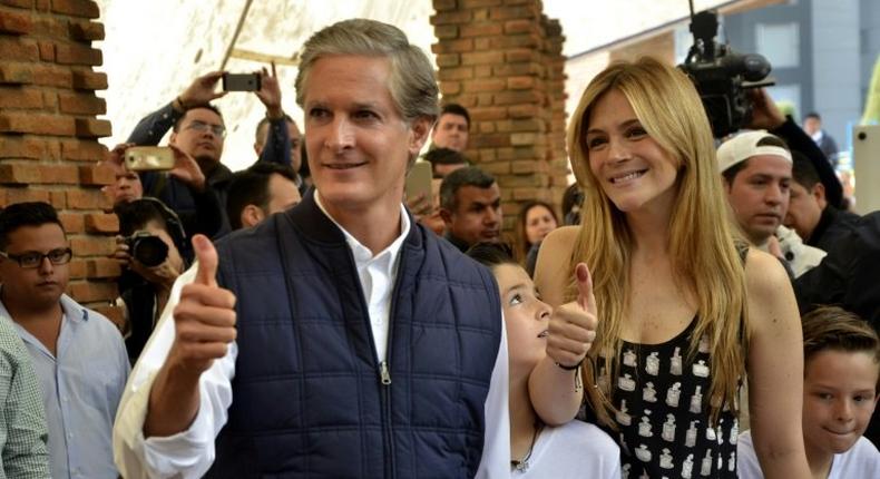 Alfredo del Mazo of the ruling Institutional Revolutionary Party (PRI) narrowly won the governorship of Mexico State, according to near-complete results on Monday